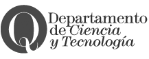 Logo del Departamento de Ciencia y Tecnología de la UNQ